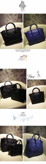 มาใหม่ พร้อมส่ง กระเป๋าLuluhouse รุ่นL105-02.14bl กระเป๋าแฟชั่น นำเข้าของแท้100% รุ่นนี้ดูดีมากค่ะ